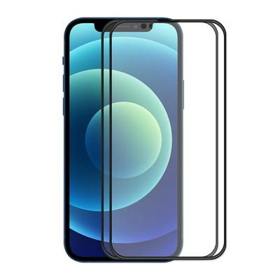 2PCS ENKAY Hat-Prince for iPhone 14 Max Full Glue Full-screen Airbag Anti-fall Scratch Resistant Tempered Glass Protective Film 