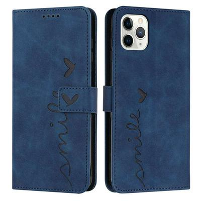 For iPhone 11(6.1) Love Skin Feeling Flip Cover Plug Card  PU Leather Phone Case