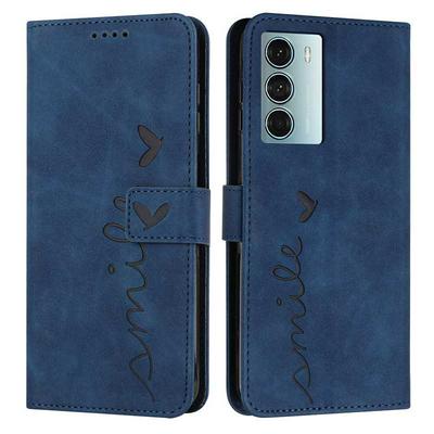 For Motorola Moto G200 5G Love Skin Feeling Flip Cover Plug Card  PU Leather Phone Case