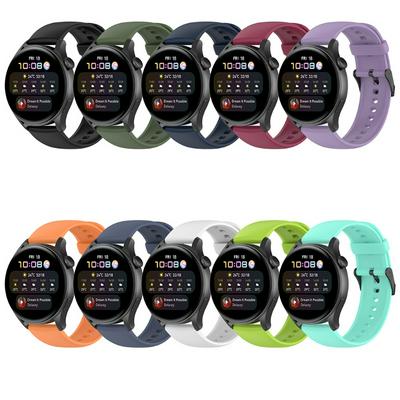 Soft Silicone Band Strap Compatible with Huawei Watch3/3pro Honor Watch GS PRO Smart Bracelet Wirst Strap 22mm Wristband