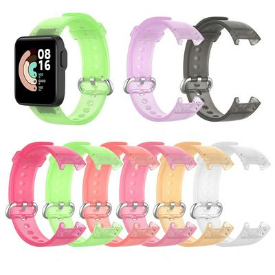 Glacier Strap for Redmi Watch 2 Lite Smart Watch Colorful Transparent Replacement Soft Silicone TPU Wrist Band Mi Watch Lite