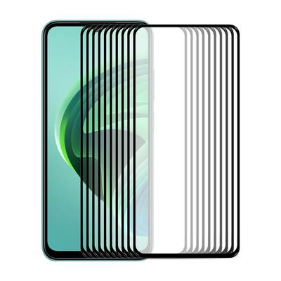 10PCS ENKAY Hat-Prince For Xiaomi Redmi 10 5G 0.26mm 9H 2.5D Full Glue Full Cover Tempered Glass Protective Film