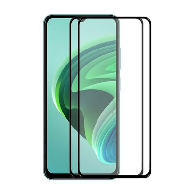 2PCS ENKAY Hat-Prince For Xiaomi Redmi 10 5G 0.26mm 9H 2.5D Full Glue Full Cover Tempered Glass Protective Film