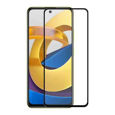 1PCS ENKAY Hat-Prince For Xiaomi Poco M4 Pro 5G 0.26mm 9H 2.5D Full Glue Full Cover Tempered Glass Protective Film