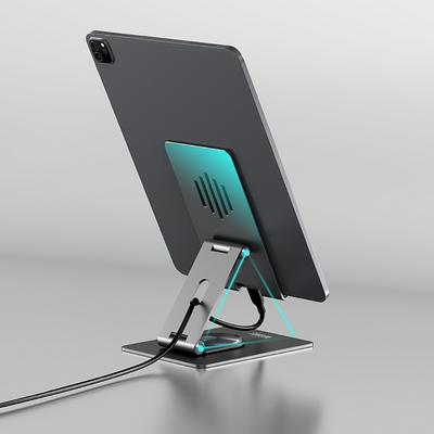 WIWU ZM106 Foldable Tablets Stand Desktop Rotation Stand for Tablet Up To 12.9 inch