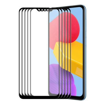 5PCS ENKAY Hat-Prince For Samsung Galaxy M13 5G Full Screen Coverage 6D Silk Screen Printing Full Glue Film