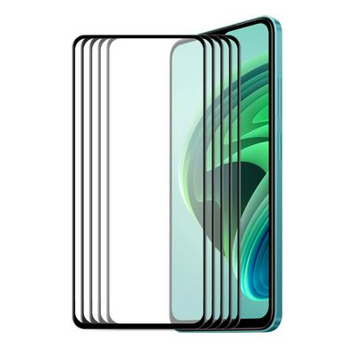 5PCS ENKAY Hat-Prince For Xiaomi Redmi 10 5G Full Screen Coverage 6D Silk Screen Printing Full Glue Film