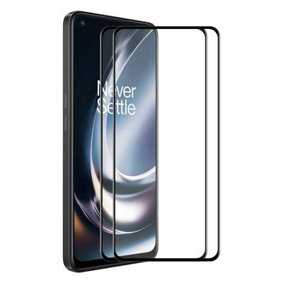 2PCS ENKAY Hat-Prince For OnePlus Nord CE 2 Lite 5G Full Screen Coverage 6D Silk Screen Printing Full Glue Film