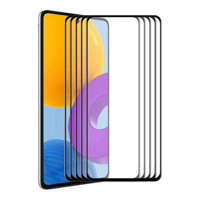 5PCS ENKAY Hat-Prince For Samsung Galaxy M52 5G Full Screen Coverage 6D Silk Screen Printing Full Glue Film