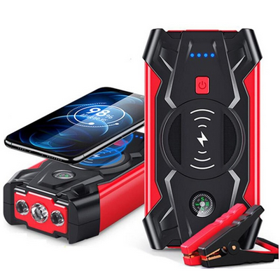 39800mA Car Jump Starter Portable Wireless Power Bank Start Device for 12V Car Diesel Car Emerg Starting Booster