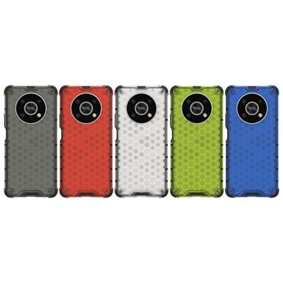 Shockproof Transparent Case For Honor Magic 4 Lite 5G Honeycomb Armor Case For Honor Magic 4 Lite Case For Honor Magic 4 Lite 5G