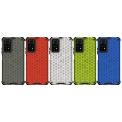 For Xiaomi Redmi Note 12 Pro 4G Honeycomb Textured Well-protected TPU + PC Phone Case Cover