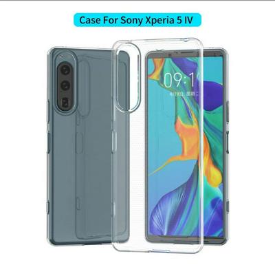 For Sony Xperia 5 IV Transparent TPU Shockproof Scratch Resistant Back Cover Phone Case