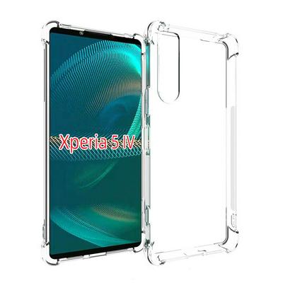 Anti-Fingerprint Non-Slip Waterproof Four Corners Shockproof Transparent Soft TPU Back Cover Protective Case for Sony Xperia 5 IV