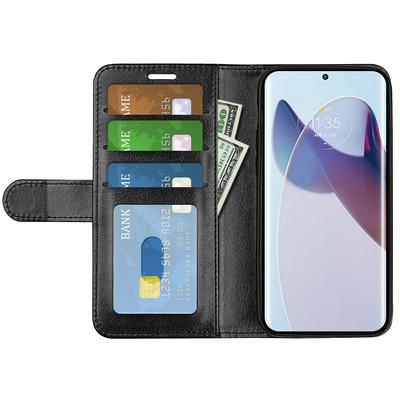 For Motorola Moto Edge 30 Ultra Motorola Edge X30 Pro R64 Pattern Single Folded Edge Folio Flip Leather Wallet Phone Case