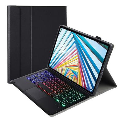 AM21-AS For Lenovo M10 10.1 Generation 3 TB-328F sheep fine grain TPU shell with touch and backlight Bluetooth keyboard leather case