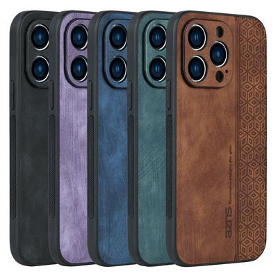 For iPhone 14 Pro Max Three Dimensional Embossing Drop Proof PU Leather Back Cover Phone Case