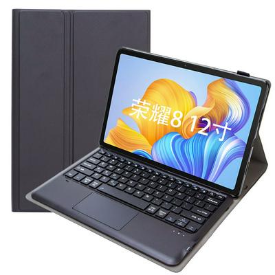 AH127-A For Honor Pad 8 12 inch Ultra-Thin Anti-Drop Case + Bluetooth Keyboard with TouchPad Protective Leather Stand Cover