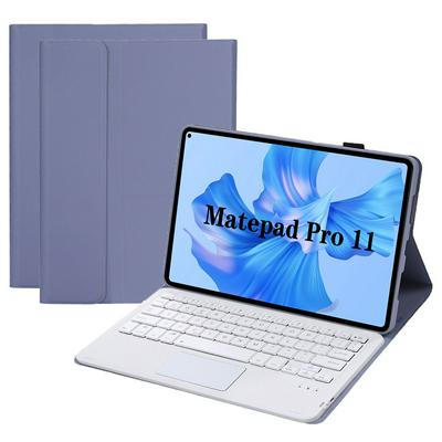 AHW12-A For Huawei MatePad Pro 11 (2022) Detachable Bluetooth Keyboard with TouchPad PU Leather+TPU Protective Case