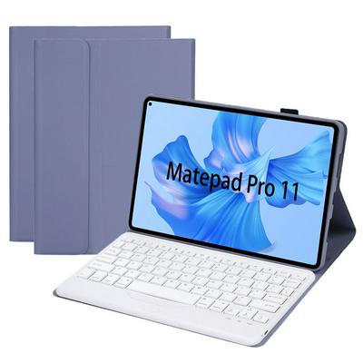 AHW12-B For Huawei MatePad Pro 11 (2022) Protective Case with Detachable Bluetooth Keyboard PU Leather+TPU Stand Cover