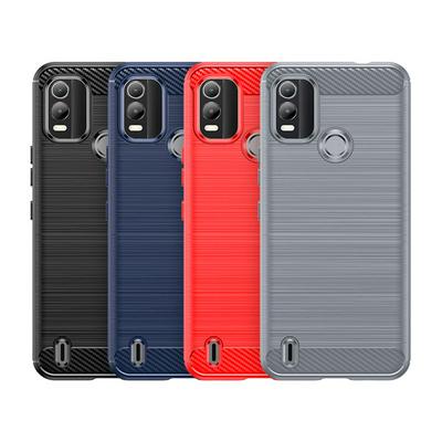 Ultra Thin Matte TPU Shockproof Military Grade Back Protective Cover Case for Nokia C21 Plus 