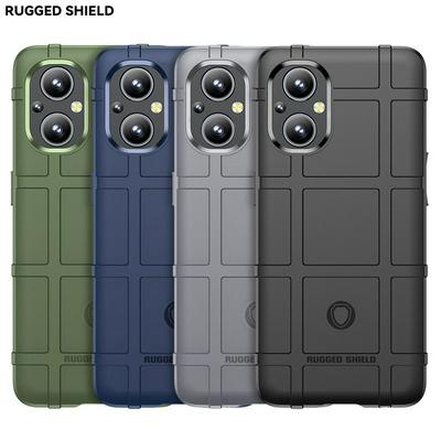 For Oppo Reno 8 Lite/A96 5G/Reno 7 Lite Rugged Shield Detachable Shockproof Frosted All-Inclusive Flexible TPU Cover Case