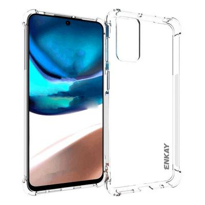 For Motorola Moto G42 4G Four Corners Anti-fall Transparent TPU Back Cover Phone Case