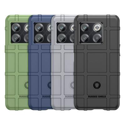 For OnePlus 10T Rugged Shield Detachable Shockproof Frosted All-Inclusive Flexible TPU Cover Case