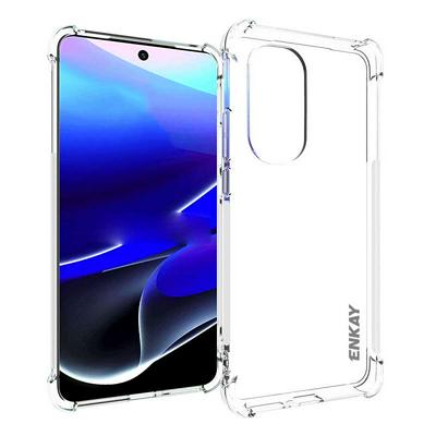 For Motorola Edge 2022 Four Corners Anti-fall Transparent TPU Back Cover Phone Case