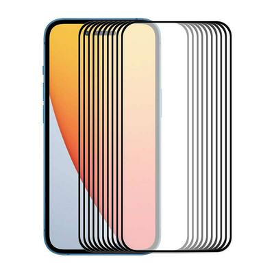 10PCS ENKAY Hat-Prince For iPhone14 Pro 0.26mm 9H 2.5D Full Glue Full Cover Tempered Glass Protective Film