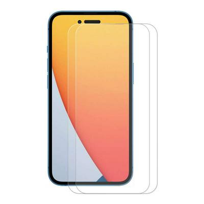 2PCS ENKAY Hat-Prince For iPhone14 Pro 0.26mm 9H 2.5D Arc Edge Toughened Glass Screen Protector