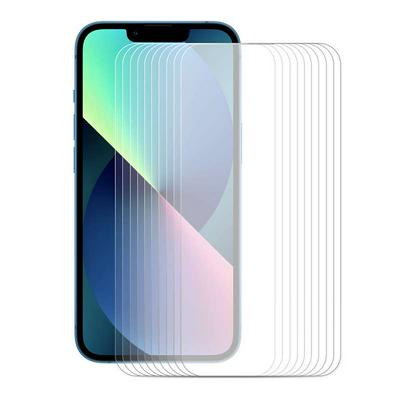 10PCS ENKAY Hat-Prince For iPhone14 0.26mm 9H 2.5D Arc Edge Toughened Glass Screen Protector