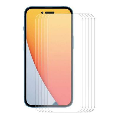 5PCS ENKAY Hat-Prince For iPhone14 Pro 0.26mm 9H 2.5D Arc Edge Toughened Glass Screen Protector