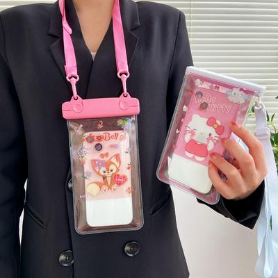 Drift Diving Swimming Bag Mobile Phone Waterproof Pouch with Lanyard 