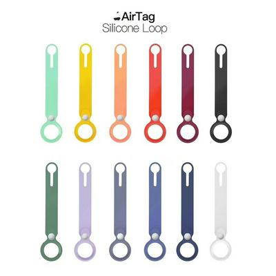 for Air Tag Tracker Protective Cover Air Tag Locator Silicone Case Key Chain