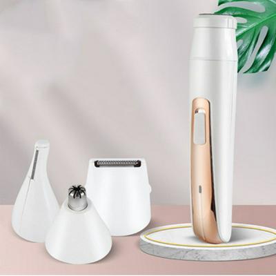 Four-in-one Multifunctional Epilator Hair Removal Instrument Electric Waterproof Nose Hair Trimmer