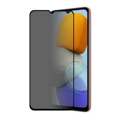 1PCS ENKAY For Samsung Galaxy M23 Straw Hat Prince Anti-Peeping Series 0.26mm 9H 6D Curved Hot-bending Full-screen Cover Tempered Glass Protective Film 