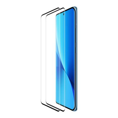 2PCS ENKAY Hat-Prince For Xiaomi 12 Pro 3D Hot Bend Curved Surface Full Screen Covered Tempered Glass Protective Film
