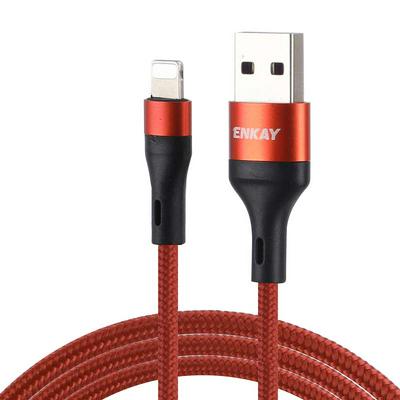 ENKAY ENK-CB118 USB3.0 to Apple Lightning 3A Fast Charging Cable For Mobile Phone Tablet 1 Meter