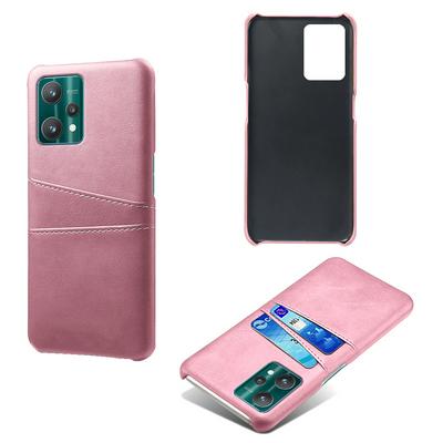For OnePlus Nord CE 2 Lite 5G/Oppo Realme 9 Pro Extra Thinness Premium Cowhide Leather Vintage Shockproof Hard PC Back Cover Case