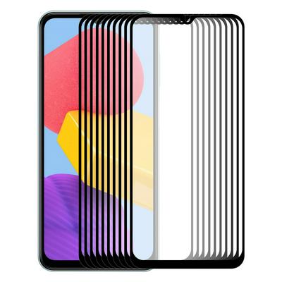10PCS ENKAY Hat-Prince For Samsung Galaxy M13 5G 0.26mm 9H 2.5D Full Glue Full Cover Tempered Glass Protective Film