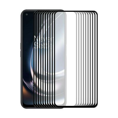 10PCS ENKAY Hat-Prince For OnePlus Nord CE 2 Lite 5G 0.26mm 9H 2.5D Full Glue Full Cover Tempered Glass Protective Film