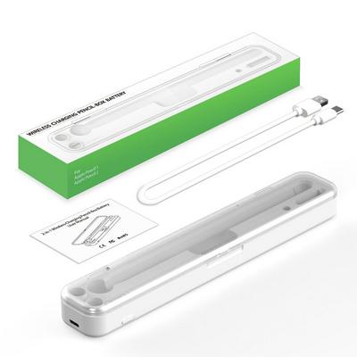 2in1 Wired + Wireless Charger Case Storage Box Built in battery for Pencil 1/2 Magnetic Charging Case for Pencil 2 1 X3UF
