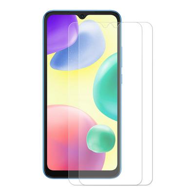 2Pcs ENKAY Hat-Prince For Xiaomi Redmi 10A 0.26mm 9H 2.5D Arc Edge Toughened Glass Screen Protector 