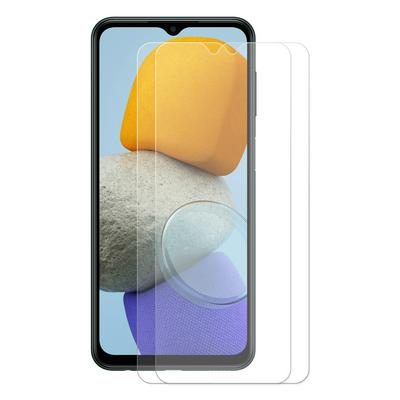 2Pcs ENKAY Hat-Prince For Samsung Galaxy M33/M23/F23 0.26mm 9H 2.5D Arc Edge Toughened Glass Screen Protector