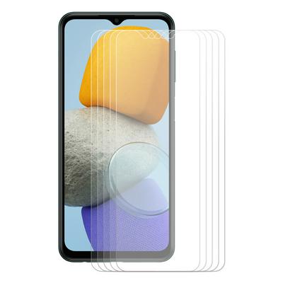 5Pcs ENKAY Hat-Prince For Samsung Galaxy M33/M23/F23 0.26mm 9H 2.5D Arc Edge Toughened Glass Screen Protector