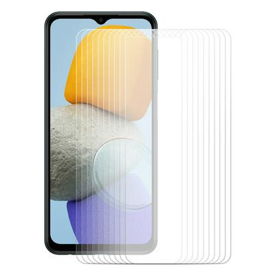 10Pcs ENKAY Hat-Prince For Samsung Galaxy M33/M23/F23 0.26mm 9H 2.5D Arc Edge Toughened Glass Screen Protector