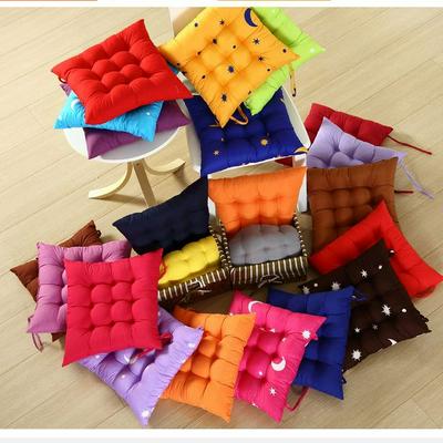 Print Star Moon nine-needle cushion factory direct supply Office chair pad dining chair cushion