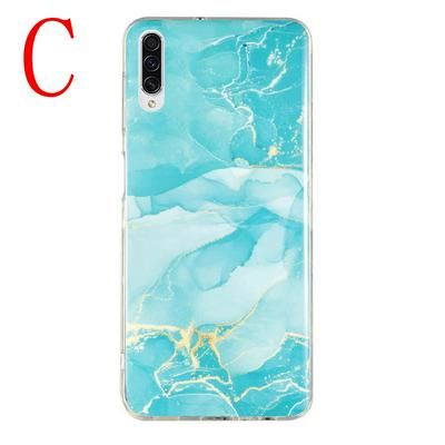 For Samsung Galaxy A70 Colored Painting Drop Protection Anti-Scratch Soft TPU Phone Case