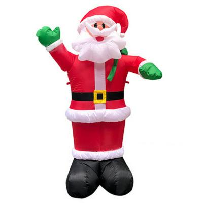Christmas Santa Claus with Gift Box Snowman Tumbler Ornaments Inflatable Decorations